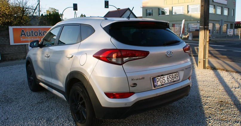 Hyundai Tucson cena 66700 przebieg: 125244, rok produkcji 2016 z Rychwał małe 254